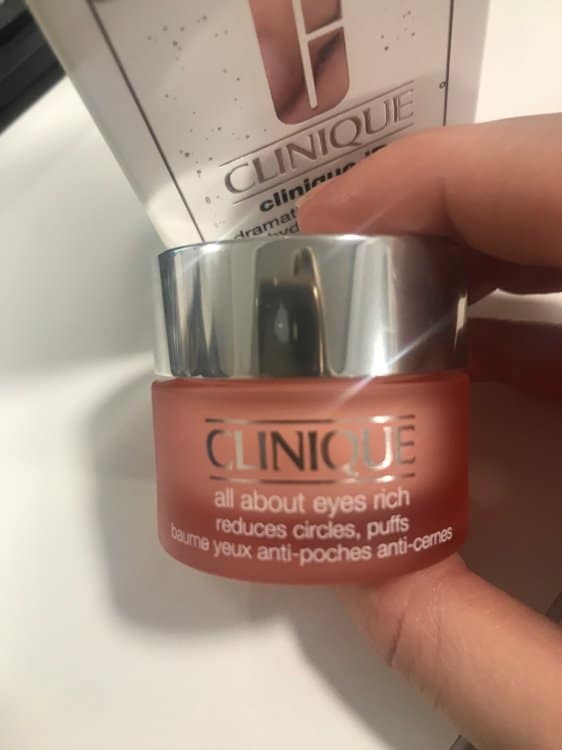 How to use Clinique All About Eyes 