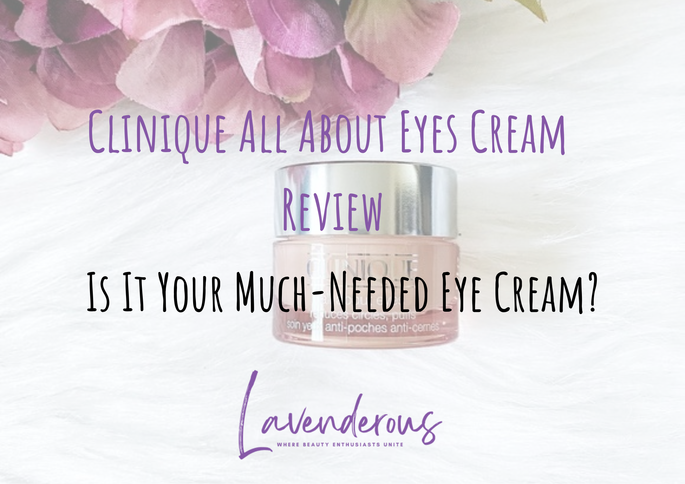 Clinique All About Eyes Cream Reviews